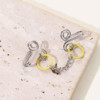 Chain stainless steel, nose piercing, nose clip, European style