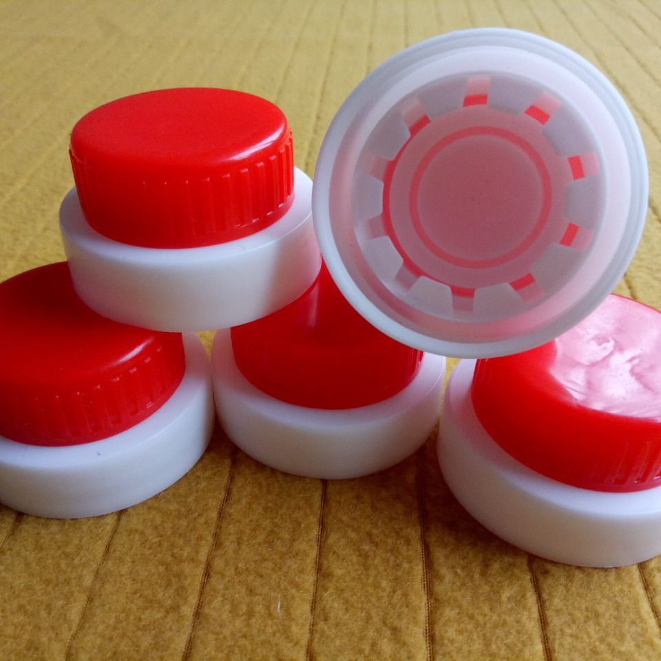 5升油壶盖2.5色拉油酒盖PE塑料盖铝盖厂家供应密封环保防漏设计