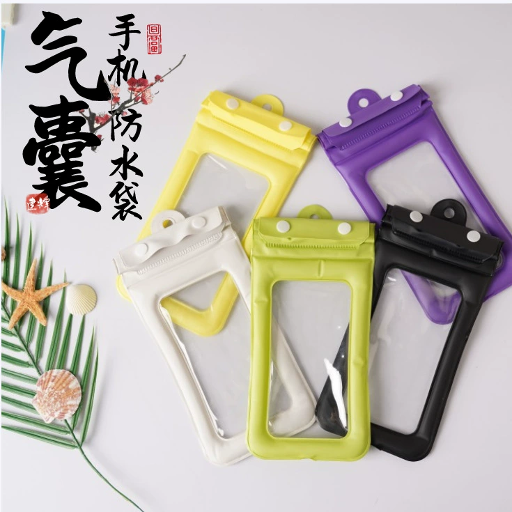 Водонепроницаемый чехол для телефона с поддержкой крепления на шею, для плавания, водных развлечений, лета, активного отдыха на природе, простой и портативный.