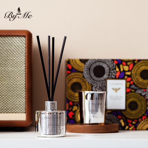 BYME electroplated two-color fragrance aromatherapy gift box aromatherapy candle set wedding birthday gift Goddess' Day gift