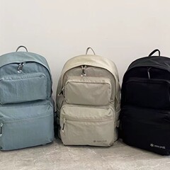 原单男女双肩包大容量户外登山轻便背包通勤电脑包大学生简约书包