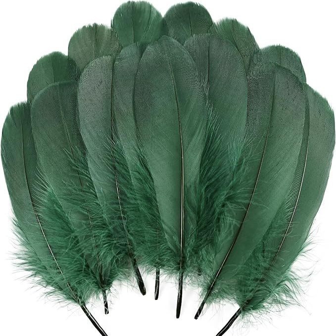 Fabricantes lotes plumas de ganso blanco natural plumas DIY artesanías accesorios de ropa de boda accesorios de decoración artesanal image 4
