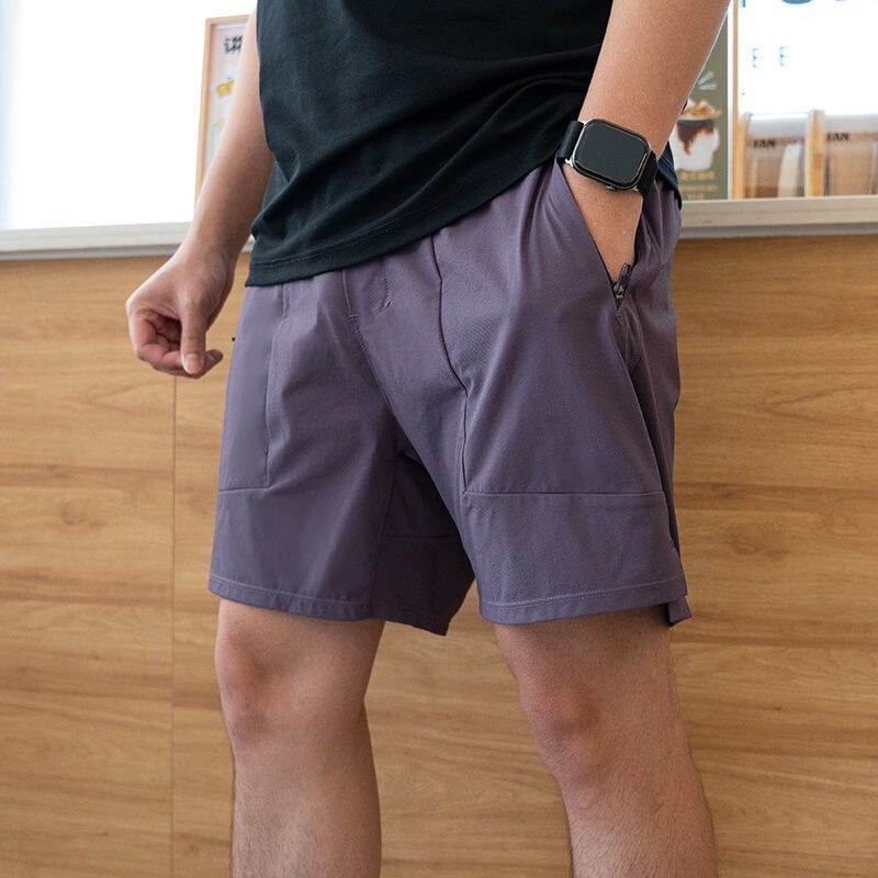 Summer Outdoor Shorts for Men 7inch Sports Lightweight Quick-Dry Breathable Casual Outerwear Men's Quarter-Length Shorts