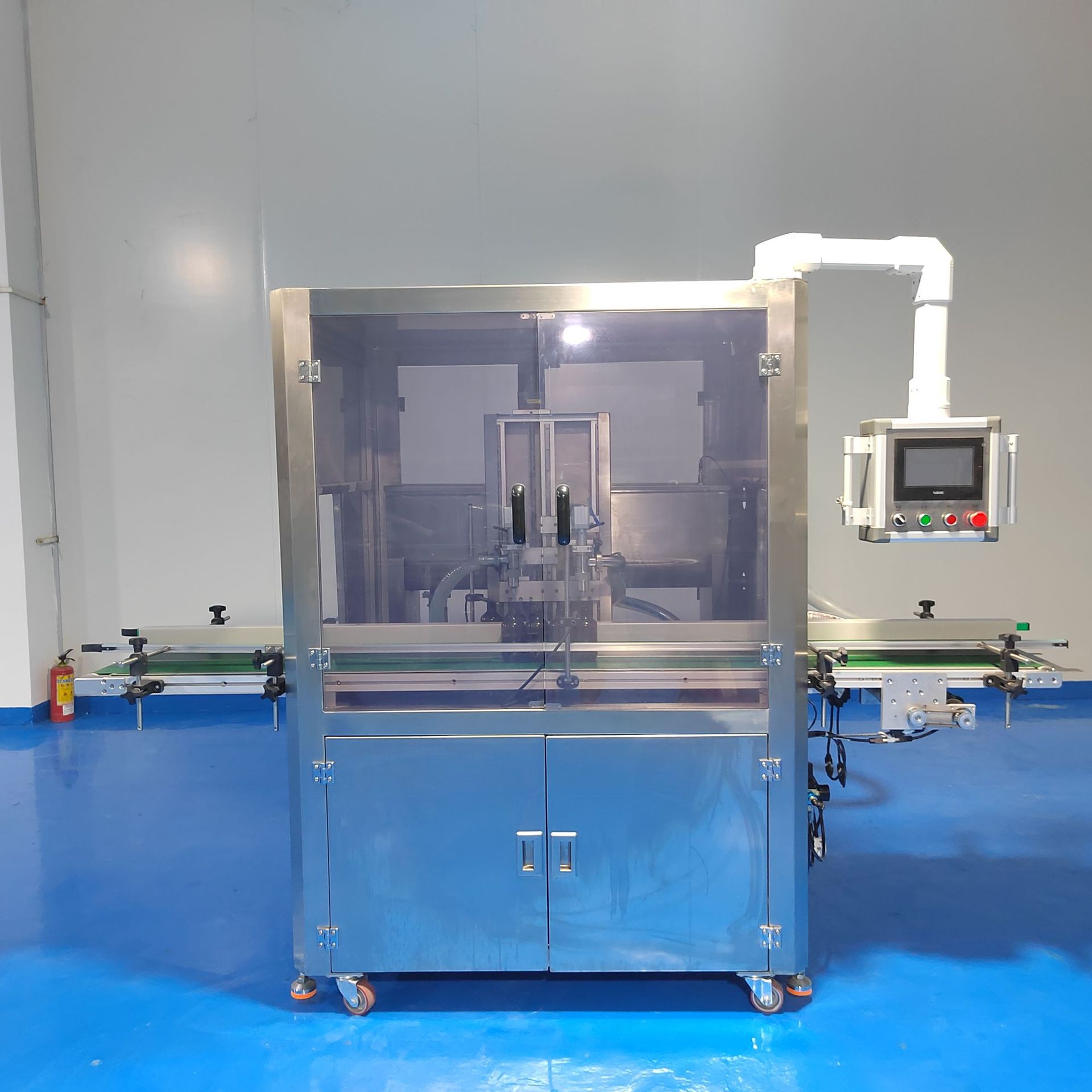 豫铭全自动伺服磁力泵灌装机双头极速灌装机厂家直供精准速度快