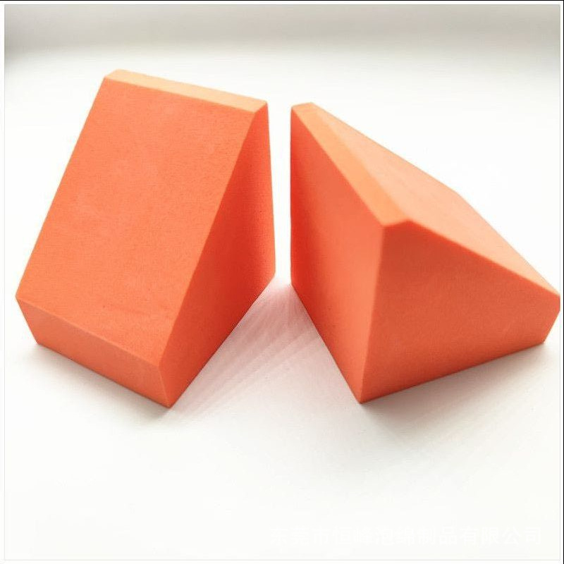 厂家供应EVA方块刻槽三角块 斜切桥墩子泡沫积木异型辅助包装成型