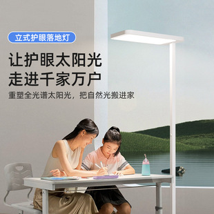 全光谱学习护眼台灯立式LED落地式大路灯客厅书房卧室儿童钢琴灯-阿里巴巴