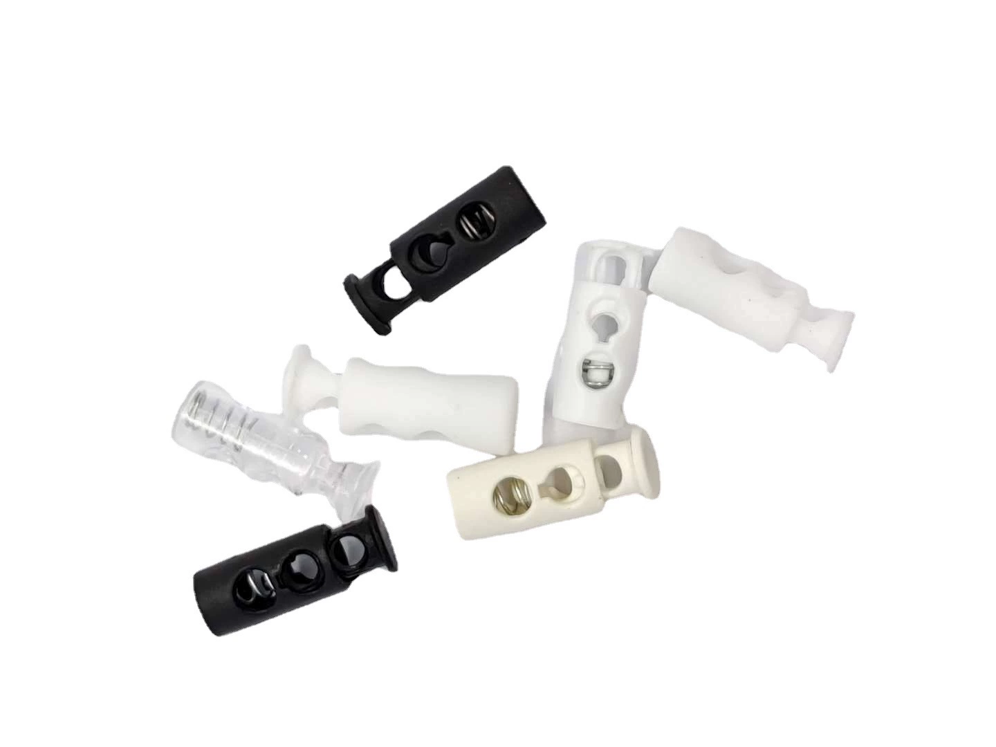 Поставка пружинной пряжки веревки черный и белый цвет может быть настроен завод прямой Большой выгодно