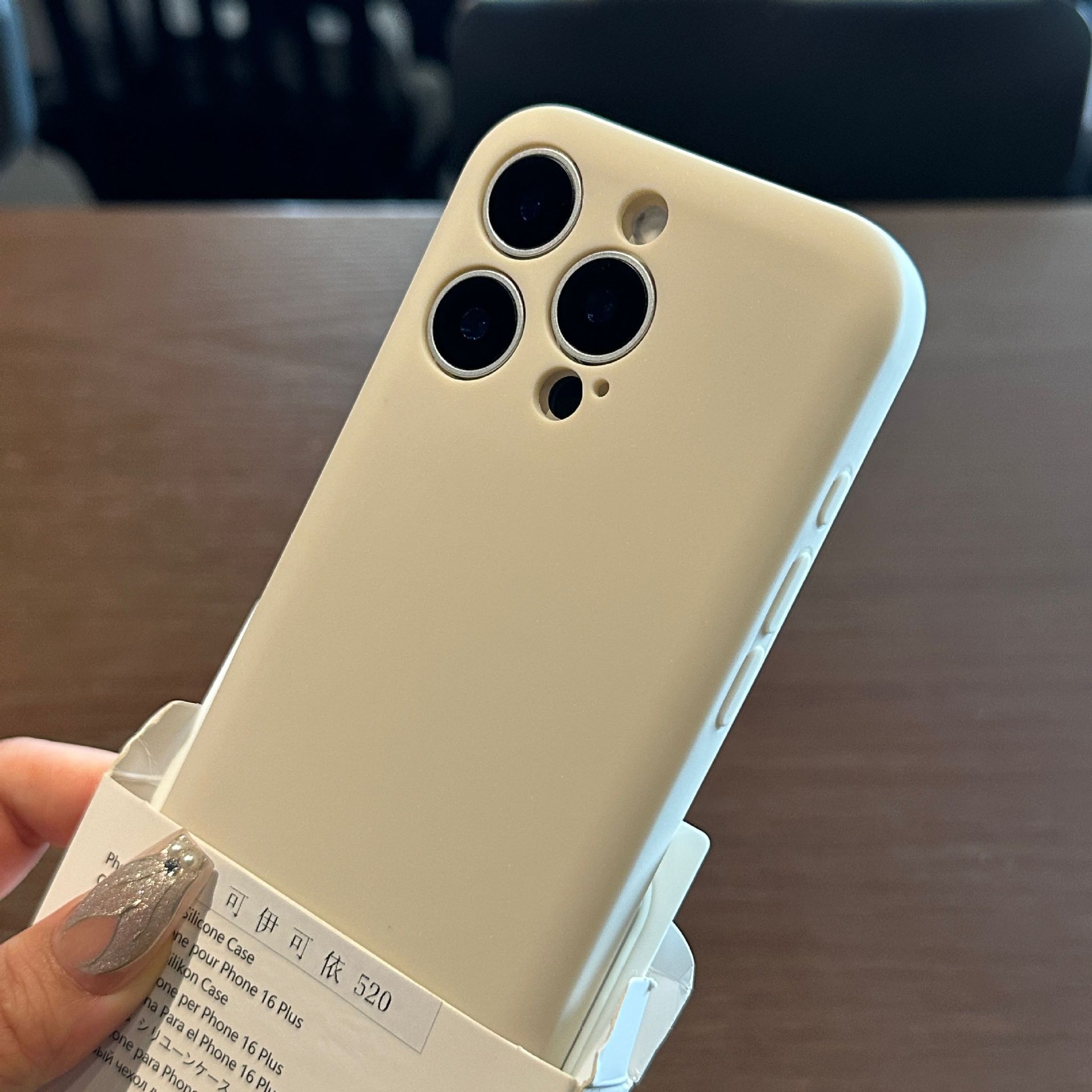 Suitable for iPhone 17 Pro Max Phone Case, Soap Silicone Lens Full Coverage Skin-Feel Apple 16 Protective Case, Anti-Drop