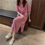 印花夏季大码宽松连衣裙