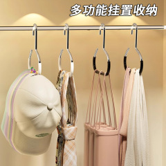 家庭用帽子収納バッグフック鴨舌野球帽展示棚寮キャビネット内ストラップハンガー掛け帽子神器