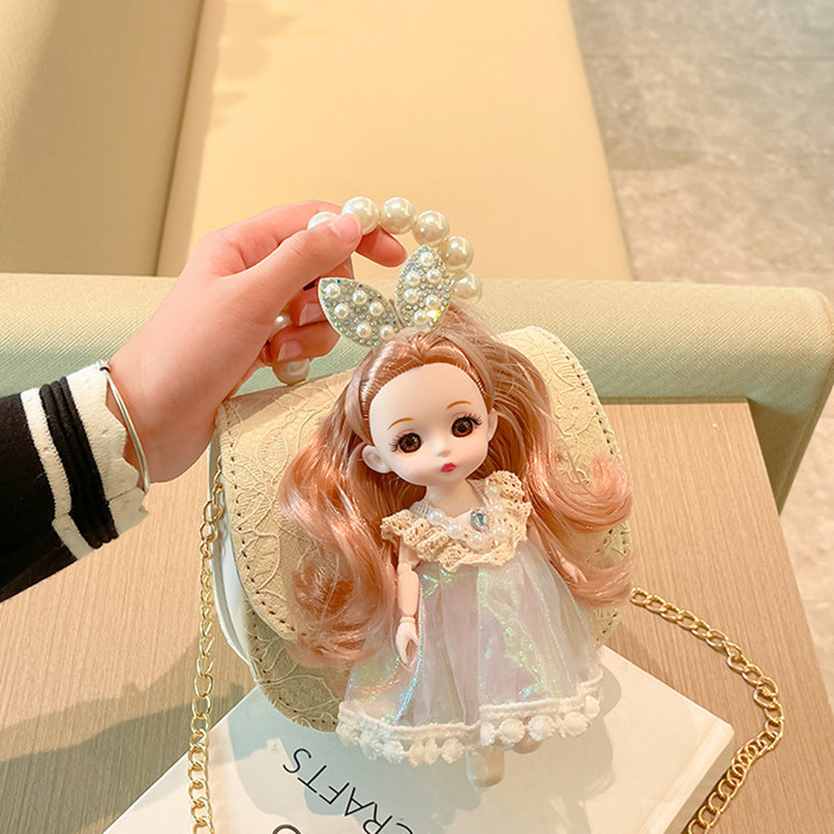 Bolso de hombro para niños bolso de niñas lindos bolsos de moda princesa bolsos de mano bolsos de cambio accesorios