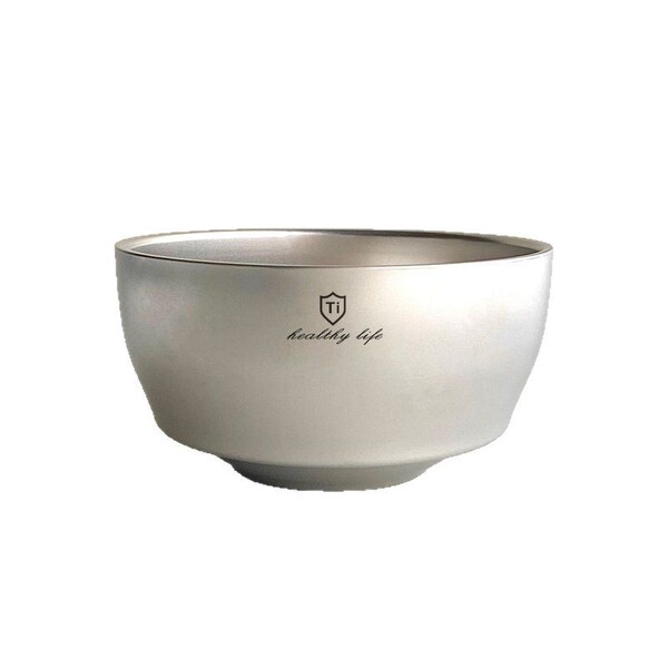 Double-layer school soup bowl stainless steel