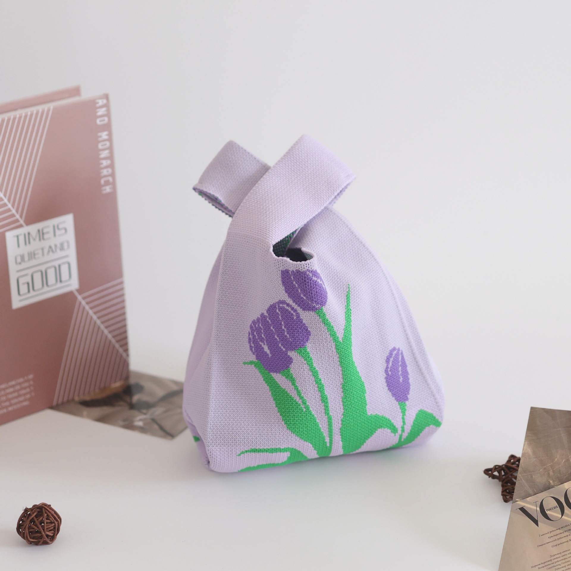 작은 풀 꽃--보라색