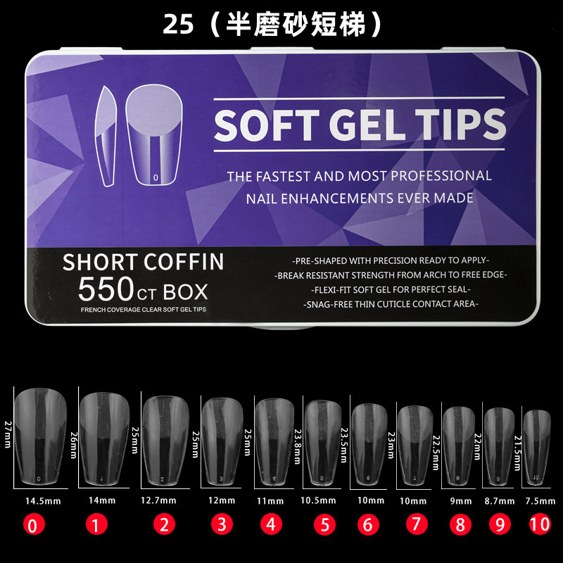 Nuevo tipo de caja de porcelana blanca manicure super delgada plegable sin marcas esmerilado manuales de uñas especiales de uñas transfronterizas
