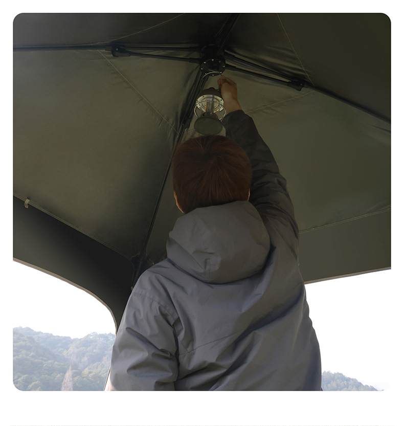 SunnyFeel Outdoor Dome Canopy - No-Installation Quick-Open Sunshade Waterproof Camping Multi-Module Tent