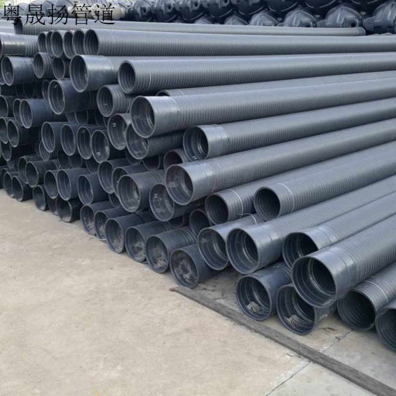中空壁缠绕管结构壁A型管克拉管Hdpe聚乙烯内肋波纹管排污克拉管