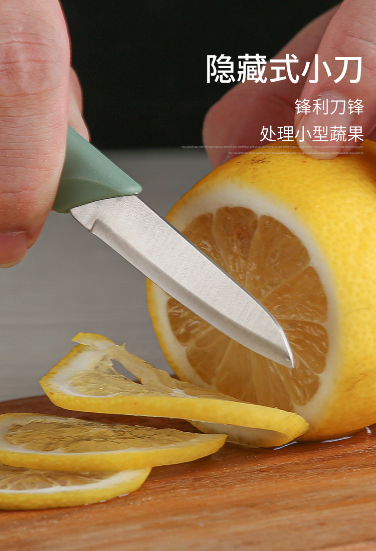 3-in-1 Fruit Peeler with Brush