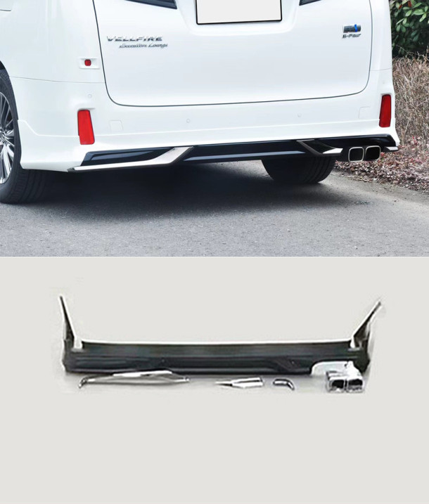 Suitable for 15-23 Alfa Front Lip Modification Large Surround 30 Series Sc Front and Rear Bumper Mona Lisa Block Bright Strip