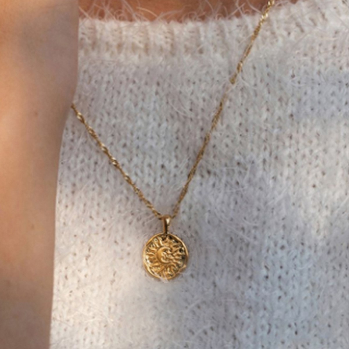 Collar de clavícula de lava irregular de plata de ley S925 más vendido en Europa y América