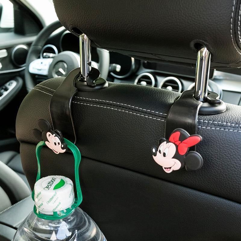 Productos de automóviles creativos, asiento trasero montado en el automóvil, gancho de asiento trasero, gancho de automóvil pequeño, lindo
