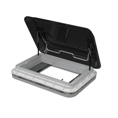 RV accessories: cross-border roof-mounted sunroof with 12V light and forced ventilation (Sunroof and accessories)
