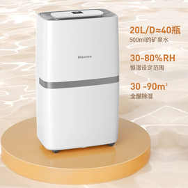 海信除湿机家用轻音卧室干衣吸湿器地下室去湿防潮室内干燥抽湿机