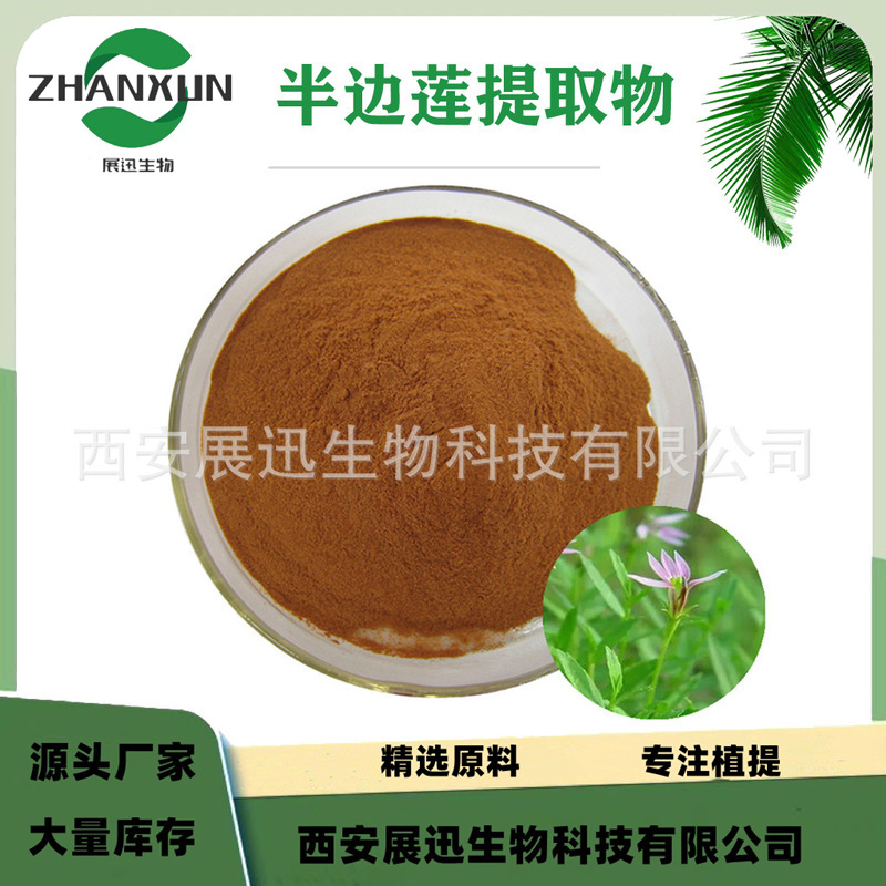半边莲提取物 展迅生物 10：1 现货销售