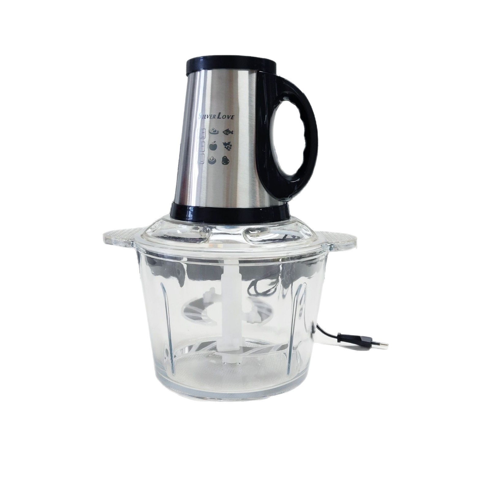 Comercio exterior exportación doméstica 3.5L moledor de carne de tazón de vidrio multifunción cocinador 1000W de alta potencia 5425 motor