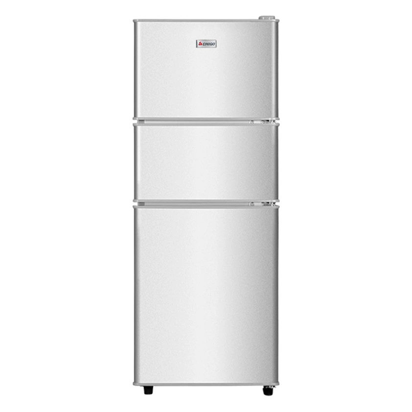 Холодильник Chigo 136-239 л, универсальная модель, смешанная партия, для трансграничной электронной коммерции, бытовой, трехдверный, малогабаритный, для охлаждения и заморозки.