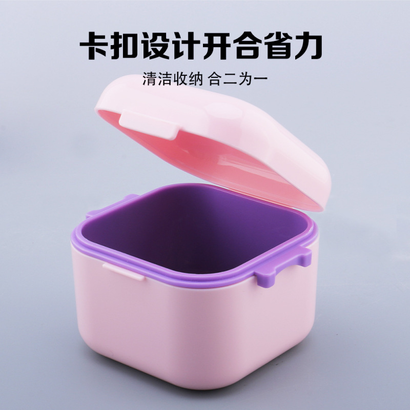 美甲打磨头消毒盒收纳盒 酒精侵泡盒美甲消毒工具打磨机清洗盒|undefined