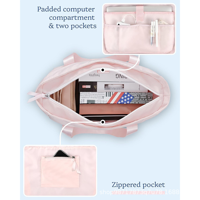 Amazon Hot Sale Bolso de mujer Bolso de viaje de fin de semana Bolso con compartimiento de computadora portátil