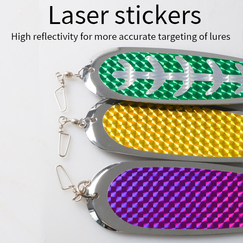 5,5 pulgadas Cuchilla Pesca Flasher cuchara 14cm trolling Flasher cuchara tipo cebo de Pesca