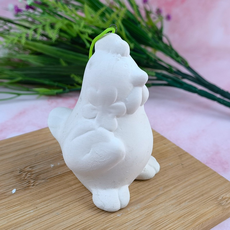 Estatua de Cerámica DIY para Pintar para Niños