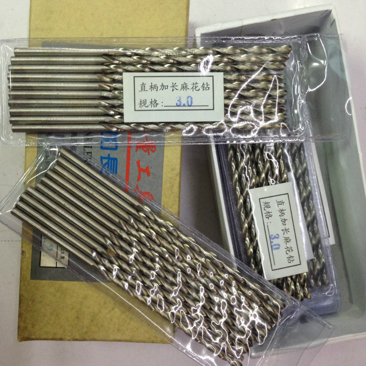 上海广量标准加长钻头高速钢直柄麻花钻孔加硬铝合金角铁木板PVC