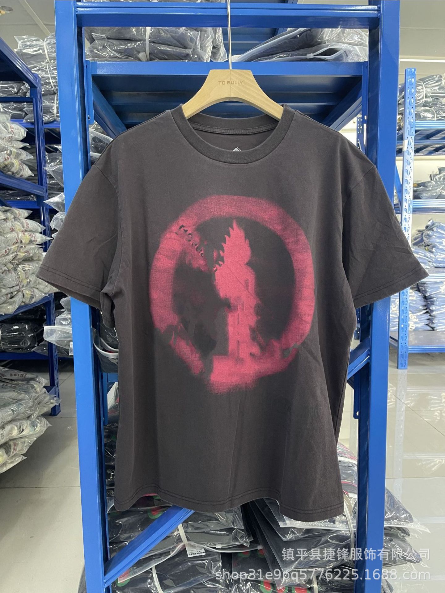 クロスボーダーの新型欧米のファッションブランドのレトロな水洗いは古い落書きをします。