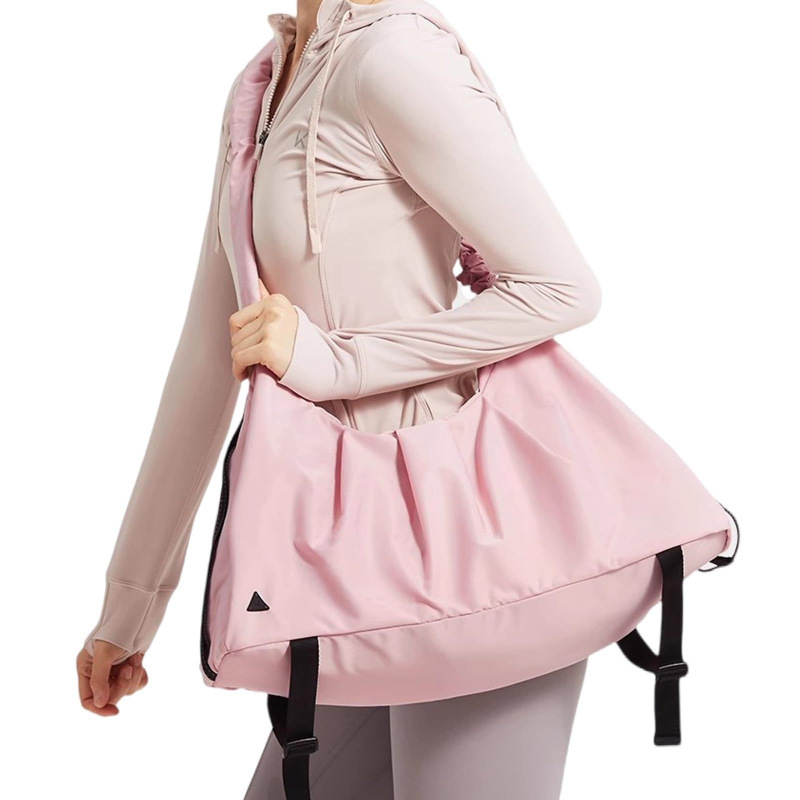 Amazon nueva bolsa de ejercicios para mujeres separación seca y húmeda yoga tote mochila impermeable bolsa de almacenamiento al aire libre de gran capacidad