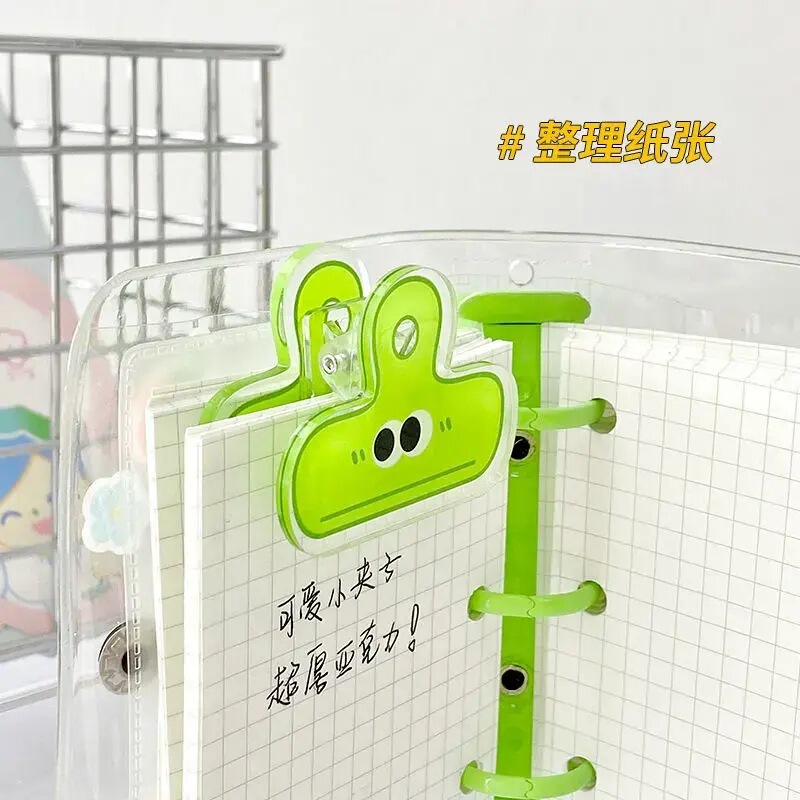 新商品 クリップ ins風 アクリルクリップ テスト用クリップ 可愛いバインダークリップ|undefined