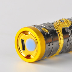 New cross-border portable electric shaver for home use, alloy dragon-patterned mini men's car-mounted shaving kit—wholesale