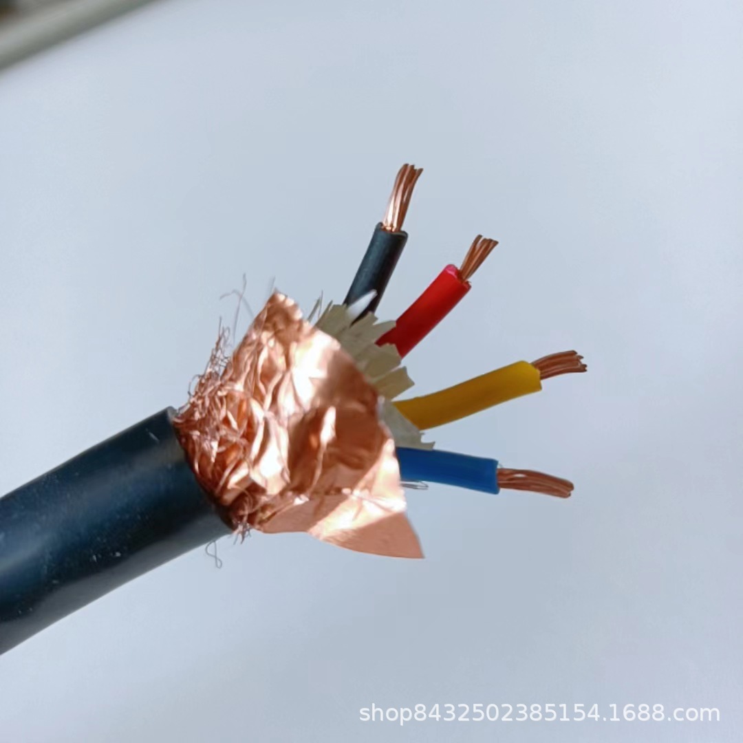 矿用屏蔽控制软电缆MKVVRP30*2平方无氧铜煤安证全沧缆