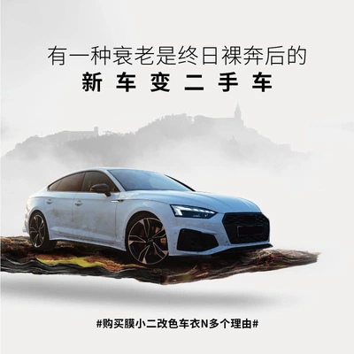 Film Xiaoshihui Black Glossy Invisible Car paint protective film
