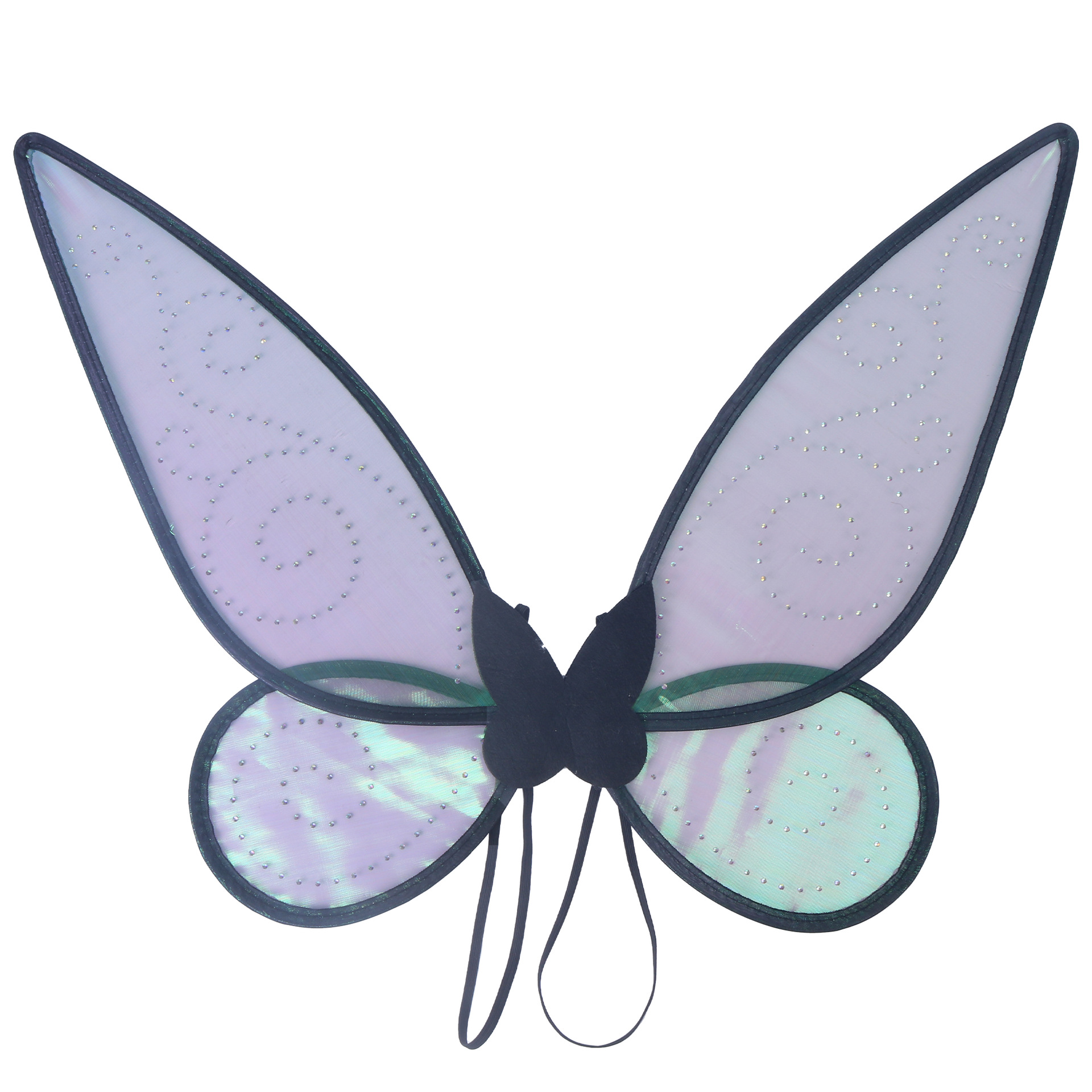 Alas de mariposa elfo transfronterizo plegable colorido alas de Ángel grandes niños adultos accesorios de rendimiento del Festival