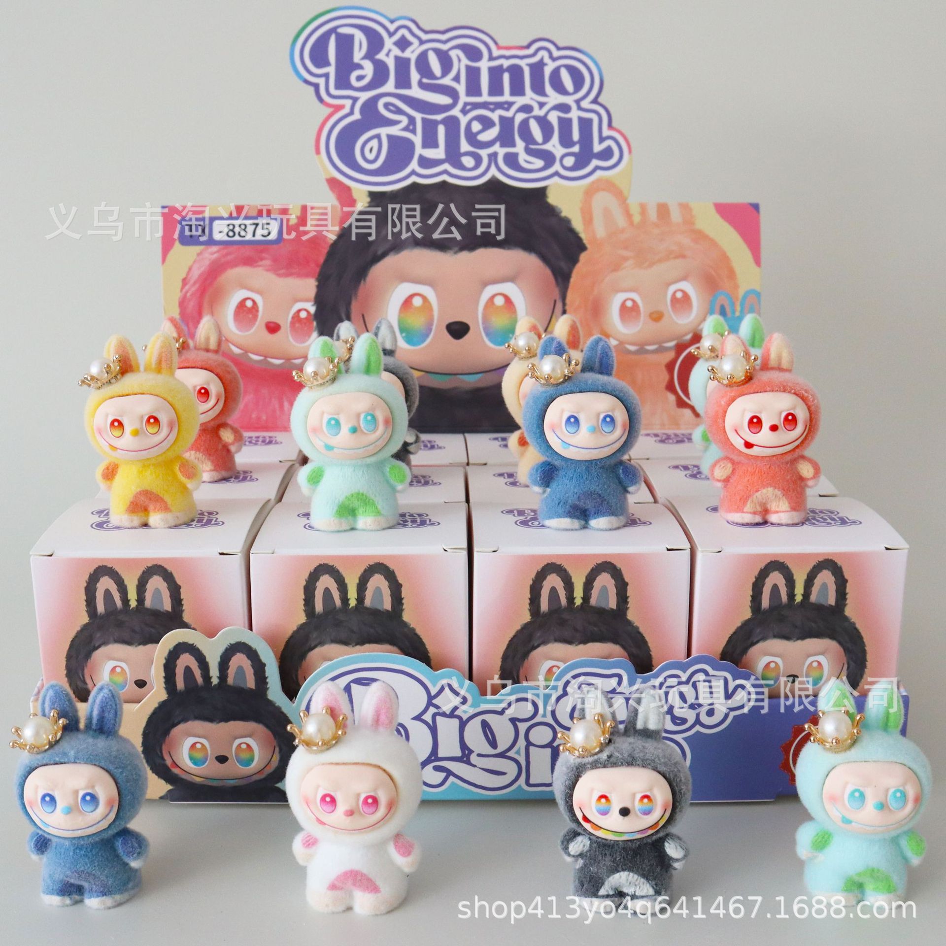 Labubu Blind Box Bubble Mart Doll Cute Ornaments Resin Blind Bag Toys Trendy Toys Internet Celebrity Hot Style