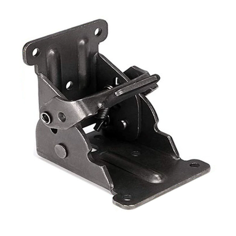 Coffee Table Folding Hinge - Invisible Furniture Hardware, 90° Self-Locking, MingZhan