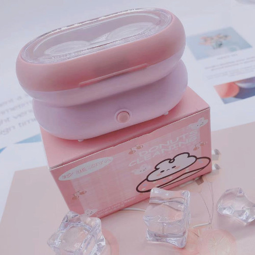 New Contact Lens Cleaner Transparent High Frequency Contact Lens Cleaner Portable Compact Vibrating Cleaner Companion Box