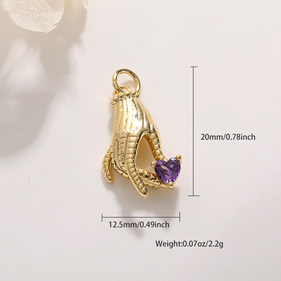 3g Weight Pendant Jewelry Making Type No Chain Chain Material 1 Piece Quantity Daily Occasion Copper Material Hand, Gesture, Antlers Pattern All Seasons Season Unisex Gender Polished Finish Enamel, Plating Design Cute, Vintage Style Style 1 Piece Copper Hand Gesture Antlers Polished Pendant 23