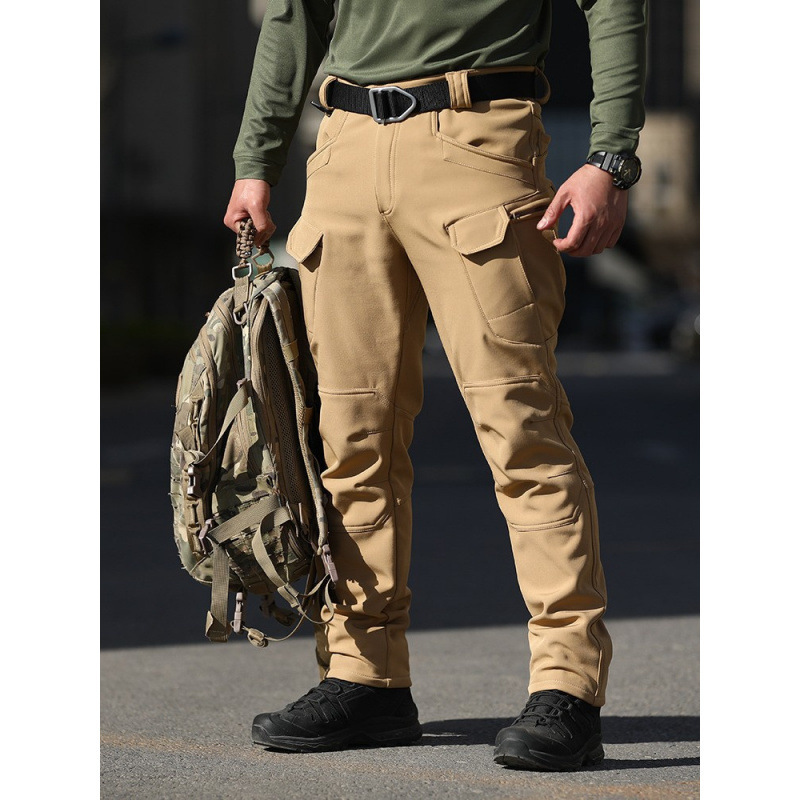 Ix7 Tactical Pants Camouflage Softshell Men's Hiking Pants Windproof Waterproof Mountaineering Pants Thickened Warm Fleece Pants Work Pants Ix7 Tactical Pants Camouflage Softshell Men's Hiking Pants Windproof Waterproof Mountaineering Pants Thickened Warm Fleece Pants Work Pants
