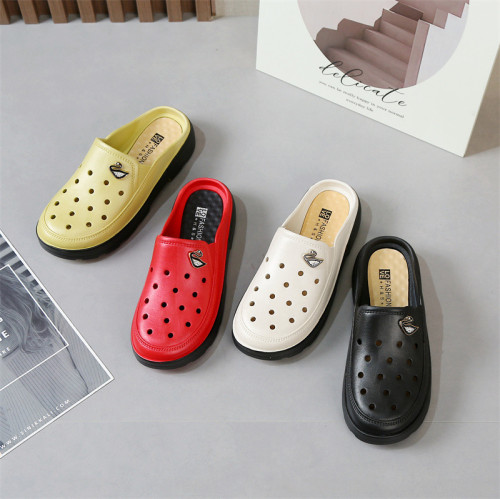 New Baotou Slippers Women's Summer Outerwear Fashionable Thick-Soled Home Anti-Slip Outdoor Women's Sandals Slippers