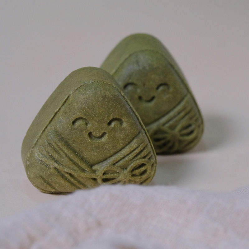 艾草柚葉洗髪餅アミノ酸固体シャンプー石けん端午の贈り物植物手作り石けんは油に行って髪を潤す|undefined