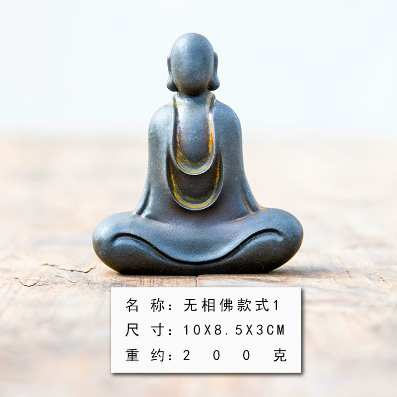 Новый китайский национальный стиль, без лица—статуя Будды, Zen декоративное исследование, обучение, чайная чашка, хэндмрафт из чугуна, домашнее убранство