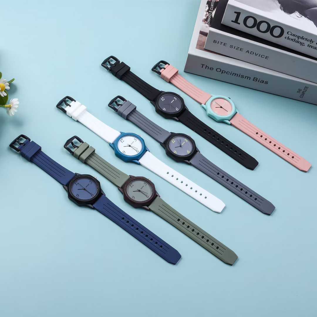 Trendy Cross-Border Popular Children's Electronic Watch Student Multifunctional Sports Waterproof Internet Celebrity Tiktok Colorful Color Matching